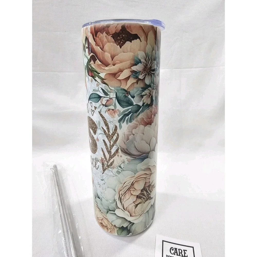 You Are His Masterpiece Ephesians 2:10 20oz Stainless Steel Skinny Tumbler